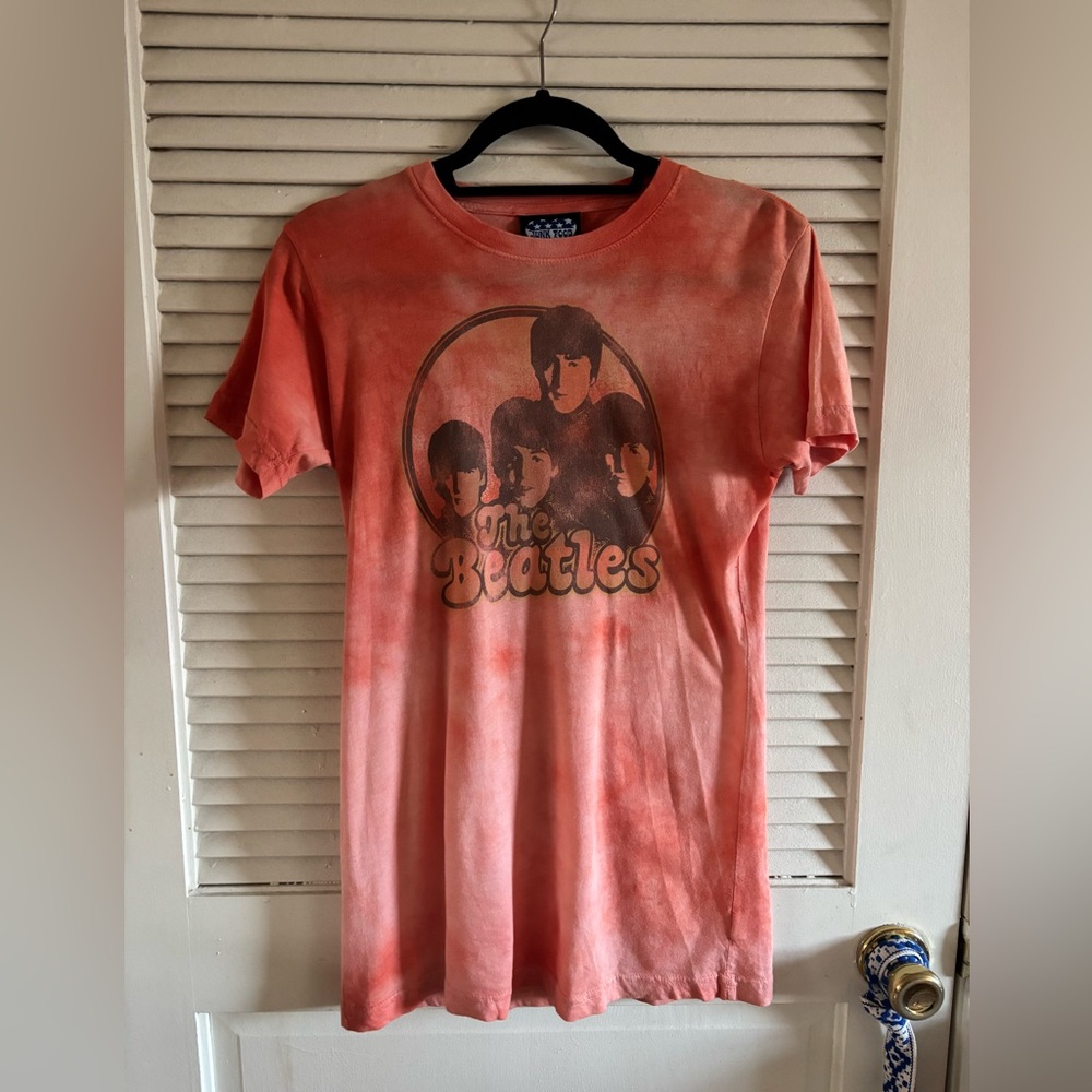 Junk Food Beatles Tie Dye T-Shirt size L